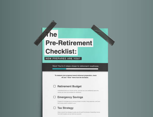 The Pre-retirement.aspx Checklist